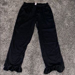 Victoria’s Secret Satin flounce pants